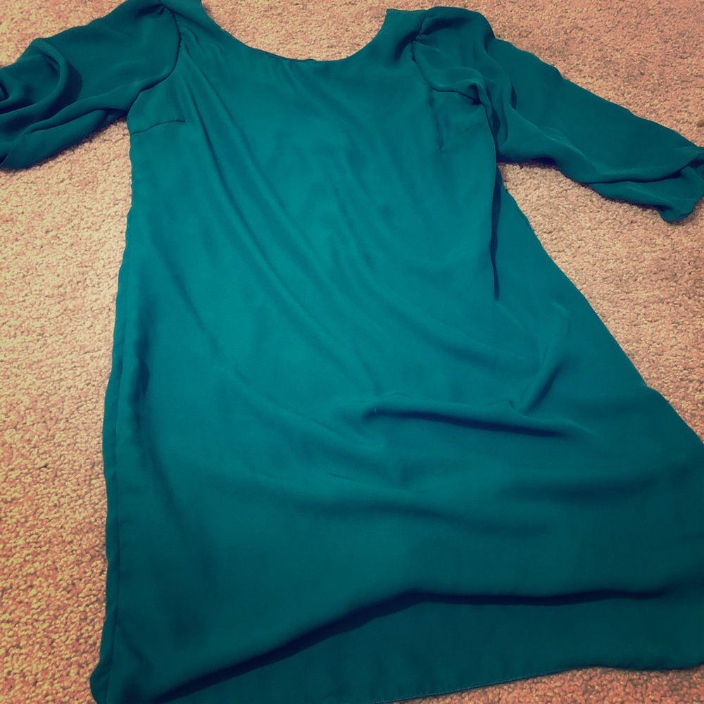 Green dress